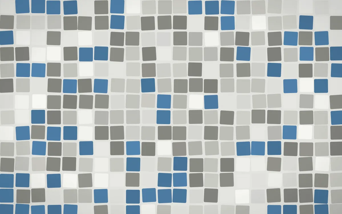 Alpine Chalk Grand Mosaic — light grey and white mosaic background