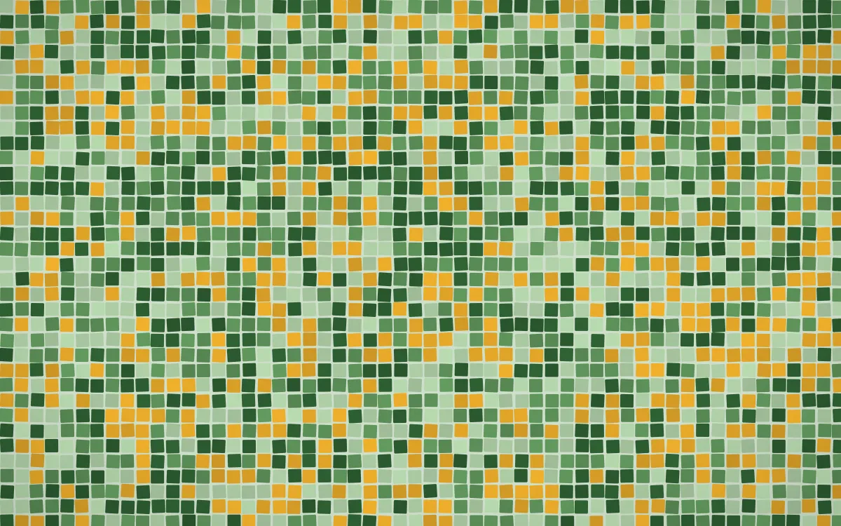 Amazônia Fine Mosaic — dark green mosaic background