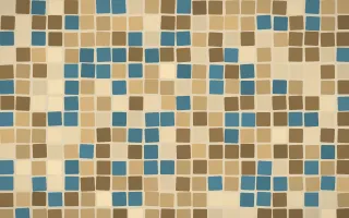 Atlas Sand Grand Mosaic — light orange and beige mosaic background