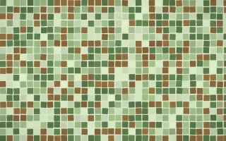 Bamboo Mist Mosaic — light green mosaic background
