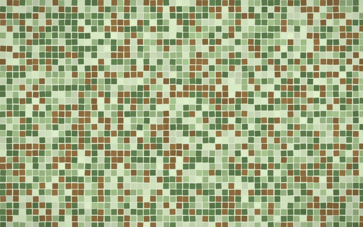 Bamboo Mist Fine Mosaic — light green mosaic background