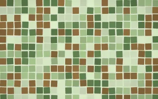 Bamboo Mist Grand Mosaic — light green mosaic background