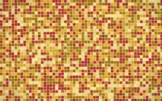 Bangkok Gold Fine Mosaic — colourful gold, brown and yellow mosaic background