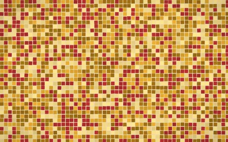 Bangkok Gold Fine Mosaic — colourful gold, brown and yellow mosaic background