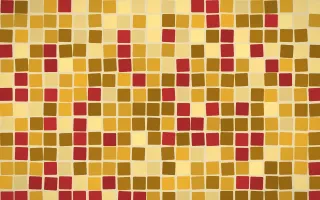 Bangkok Gold Grand Mosaic — colourful gold, brown and yellow mosaic background