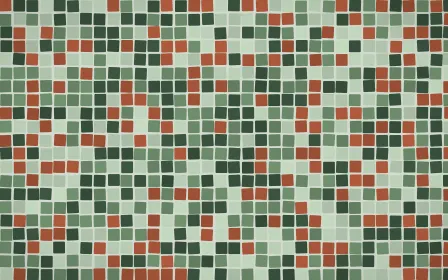 Bavarian Forest Mosaic — dark green mosaic background