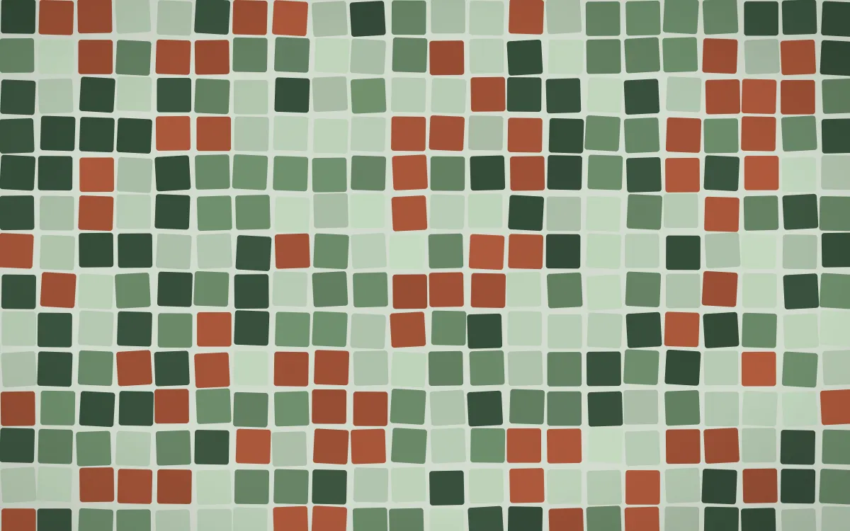 Bavarian Forest Grand Mosaic — dark green mosaic background