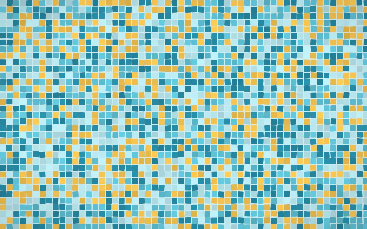 Bondi Surf Fine Mosaic — light teal mosaic background