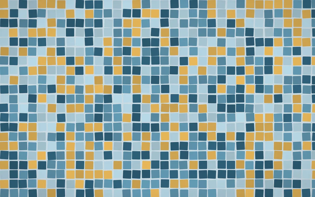 Bosphorus Mosaic — dark blue mosaic background