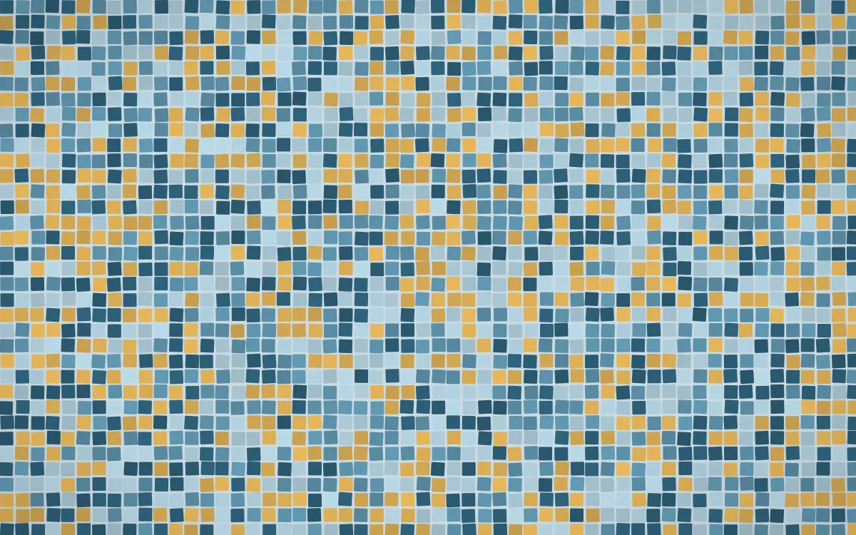 Bosphorus Fine Mosaic — dark blue mosaic background