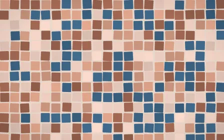 Budapest Rose Grand Mosaic — light orange mosaic background