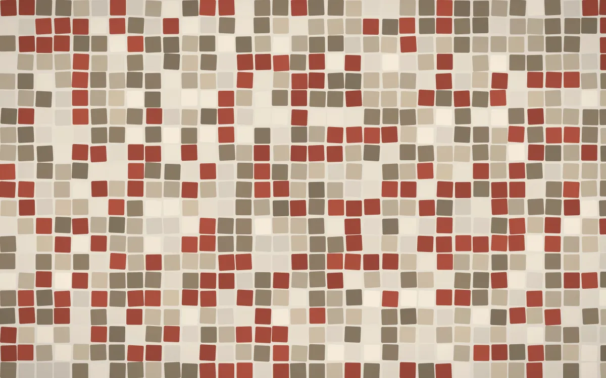 Copenhagen Hygge Mosaic — light orange and beige mosaic background