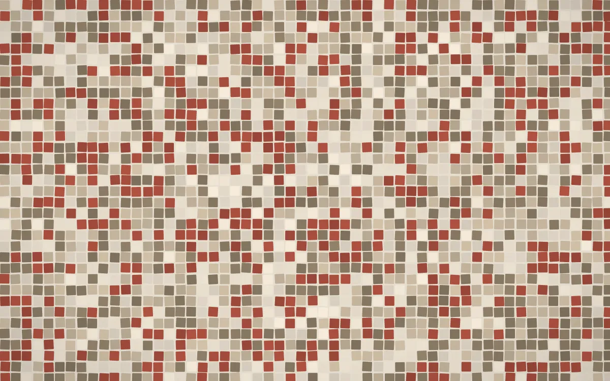 Copenhagen Hygge Fine Mosaic — light orange and beige mosaic background