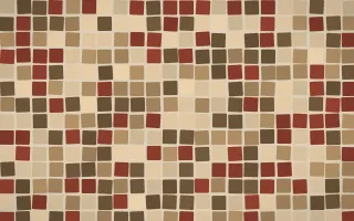 Desert Oud Grand Mosaic — dark orange, brown and beige mosaic background