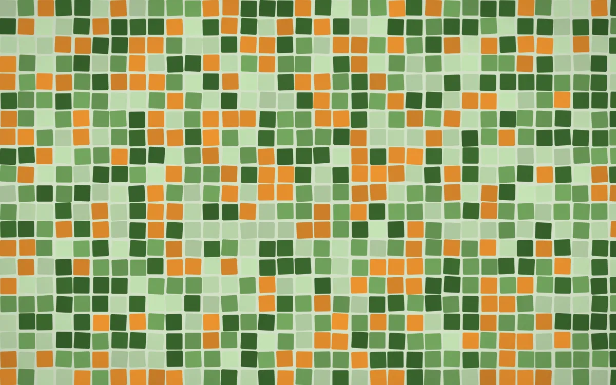 Emerald Isle Mosaic — dark green mosaic background
