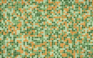 Emerald Isle Fine Mosaic — dark green mosaic background
