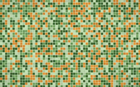 Emerald Isle Fine Mosaic — dark green mosaic background