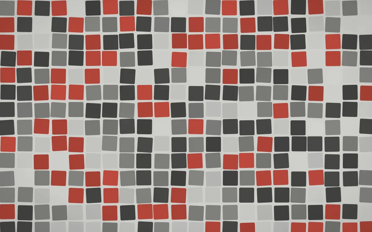 Edo Charcoal Grand Mosaic — dark grey mosaic background