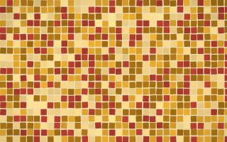 Fes Saffron Mosaic — colourful gold, brown and yellow mosaic background
