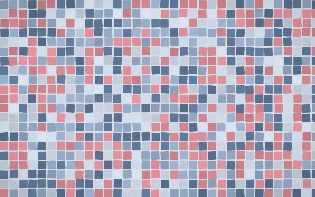 Fuji Mist Mosaic — light blue mosaic background