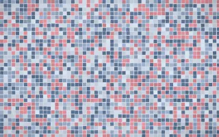 Fuji Mist Fine Mosaic — light blue mosaic background