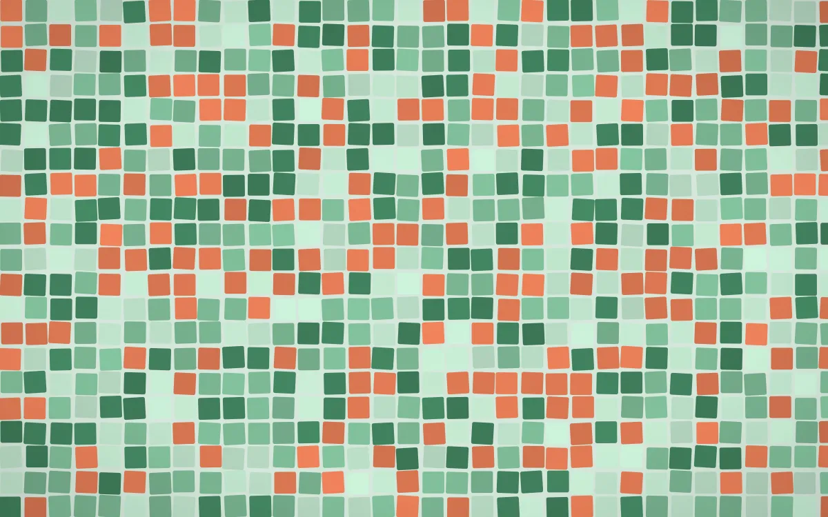 Havana Mint Mosaic — light green mosaic background
