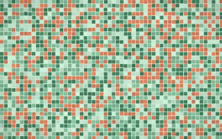 Havana Mint Fine Mosaic — light green mosaic background