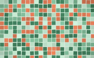 Havana Mint Grand Mosaic — light green mosaic background