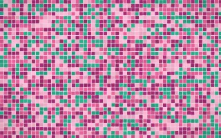 Holi Splash Fine Mosaic — colourful pink mosaic background