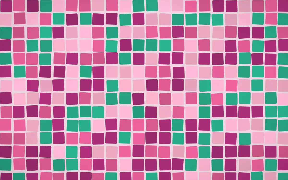 Holi Splash Grand Mosaic — colourful pink mosaic background