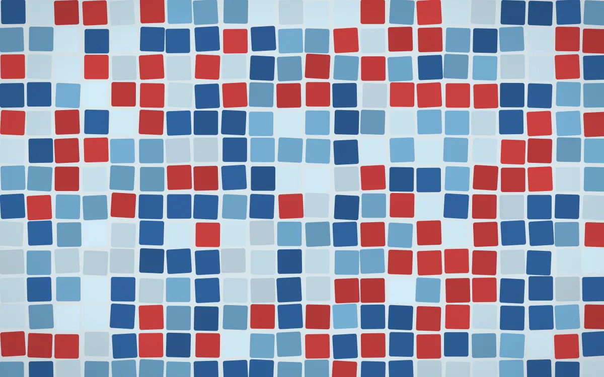 Iznik Blue Grand Mosaic — light blue mosaic background