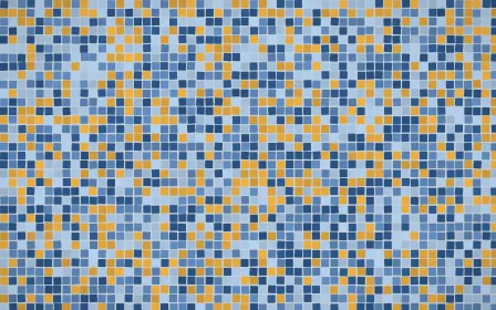 Jodhpur Indigo Fine Mosaic — dark blue mosaic background