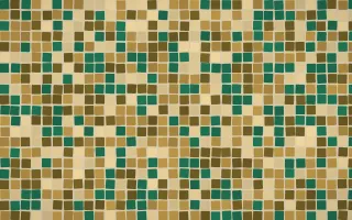 Kerala Spice Mosaic — colourful gold, brown and yellow mosaic background