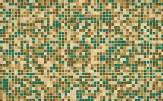 Kerala Spice Fine Mosaic — colourful gold, brown and yellow mosaic background