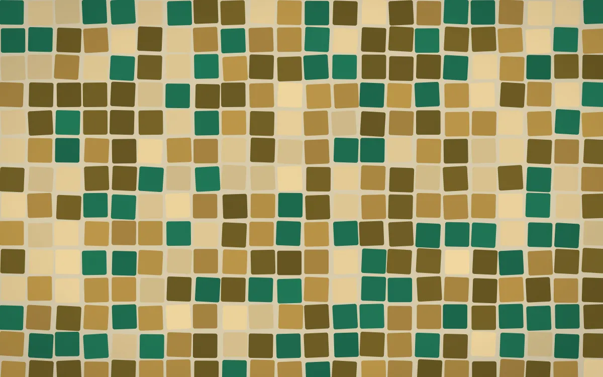 Kerala Spice Grand Mosaic — colourful gold, brown and yellow mosaic background