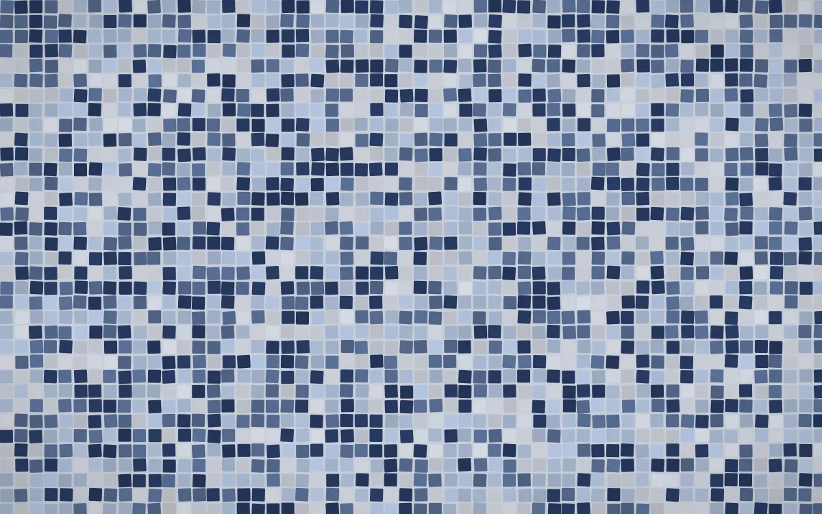 Kyoto Indigo Fine Mosaic — dark blue mosaic background