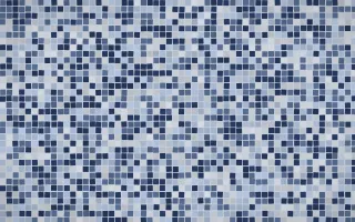Kyoto Indigo Fine Mosaic — dark blue mosaic background