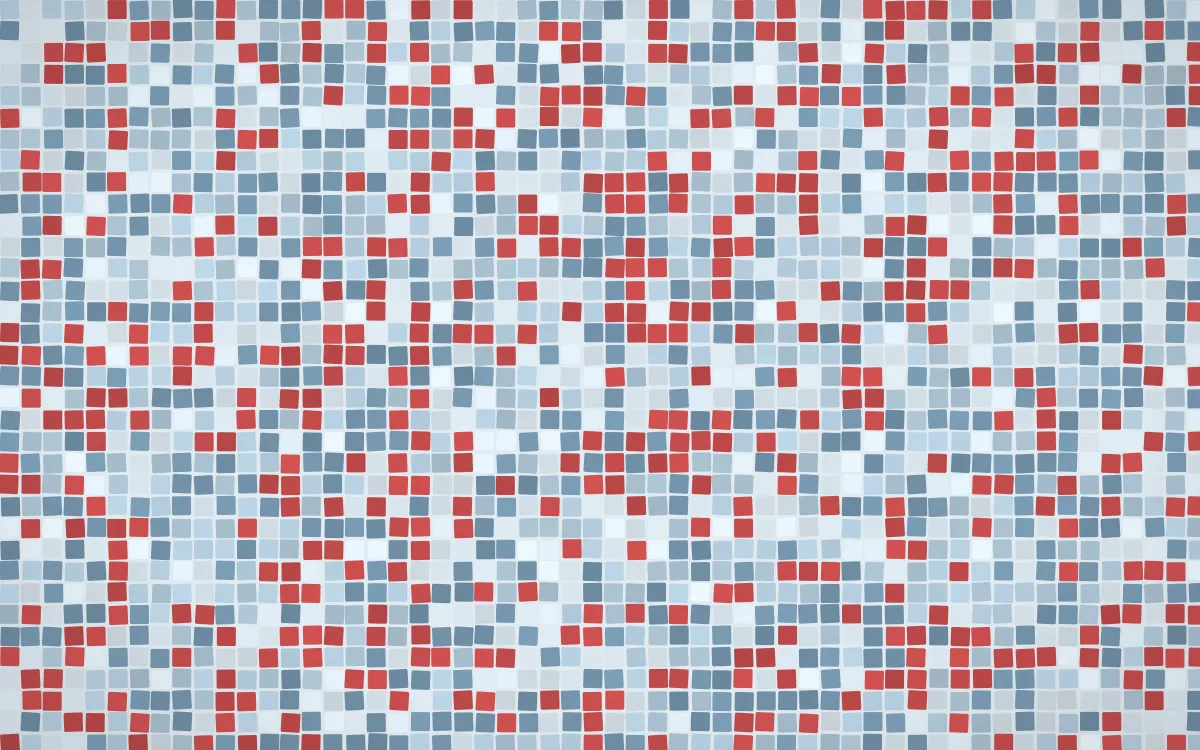 Lapland Snow Fine Mosaic — light blue mosaic background