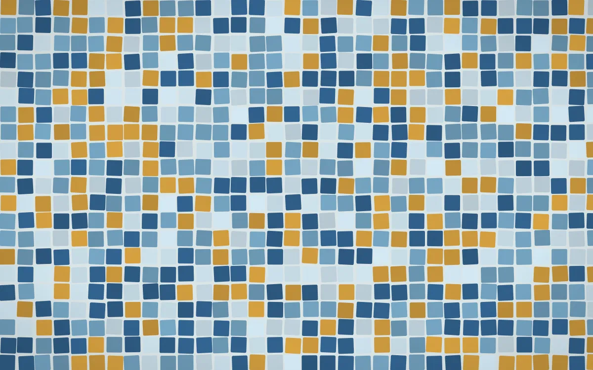 Lisbon Azul Mosaic — light blue mosaic background