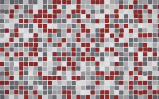 London Fog Mosaic — light grey mosaic background