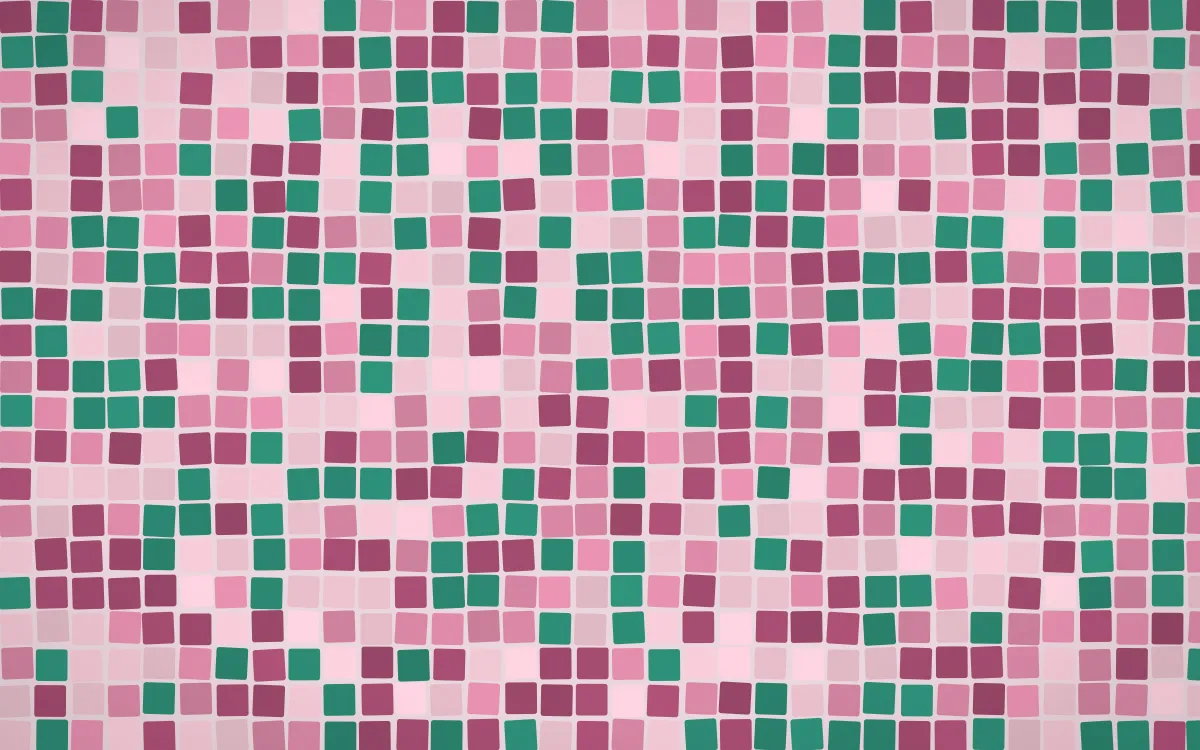 Lotus Siam Mosaic — light pink mosaic background