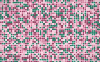 Lotus Siam Fine Mosaic — light pink mosaic background