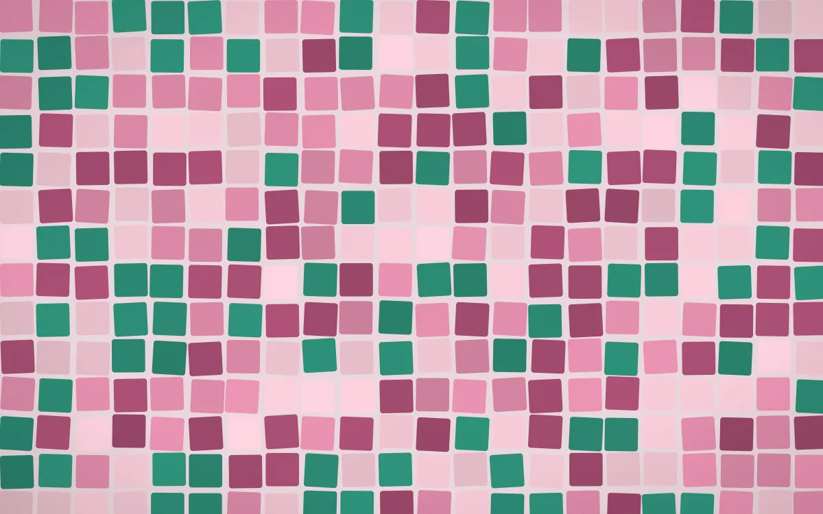 Lotus Siam Grand Mosaic — light pink mosaic background
