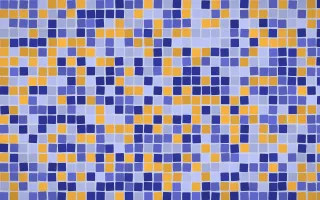 Majorelle Mosaic — dark blue mosaic background