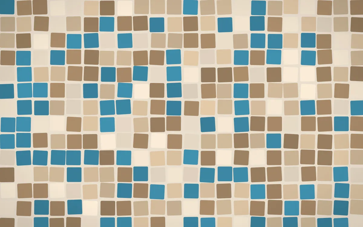 Manila Shell Grand Mosaic — light orange and beige mosaic background