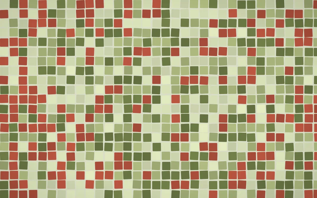 Matcha House Mosaic — light green mosaic background