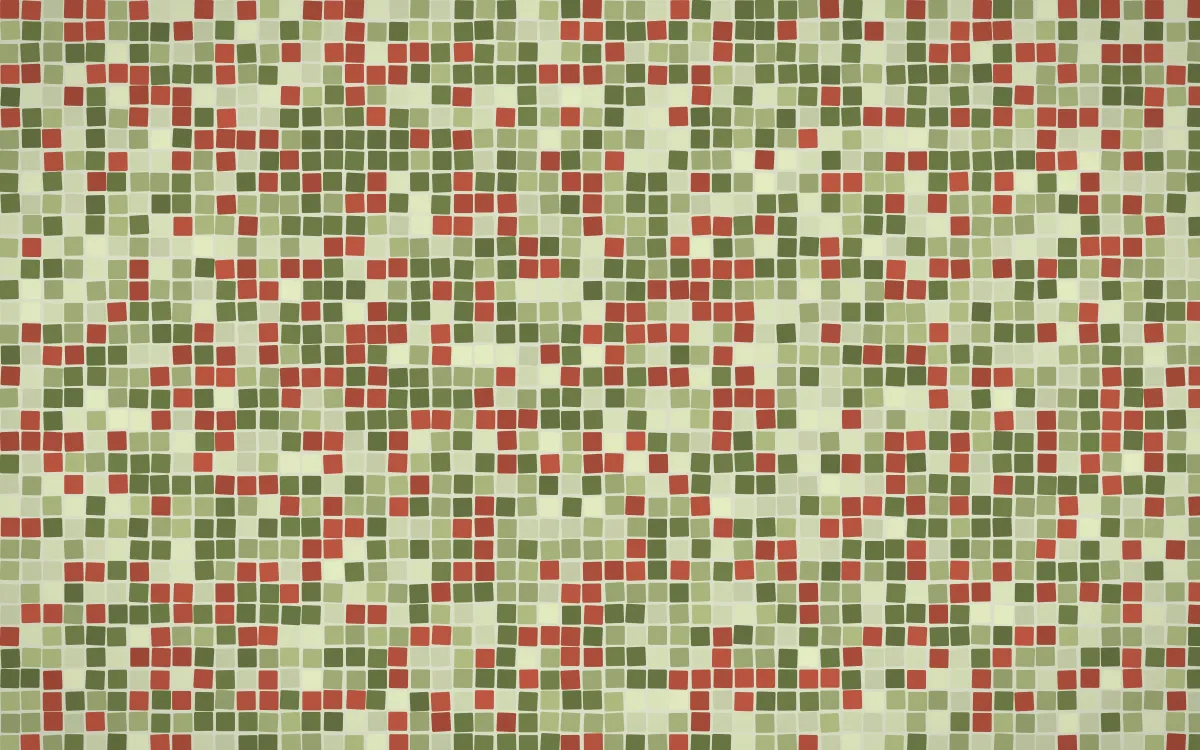 Matcha House Fine Mosaic — light green mosaic background
