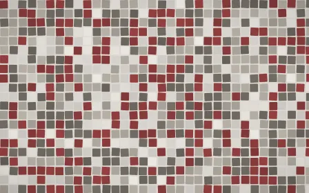 Milano Stone Mosaic — light orange and grey mosaic background