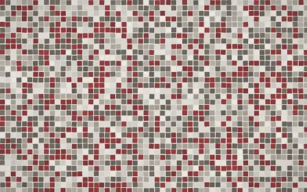 Milano Stone Fine Mosaic — light orange and grey mosaic background