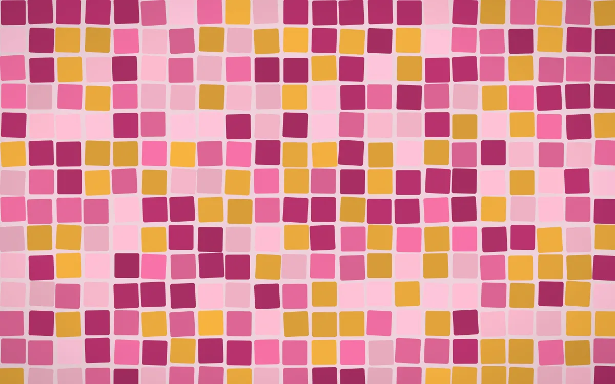 Oaxaca Pink Grand Mosaic — colourful pink mosaic background